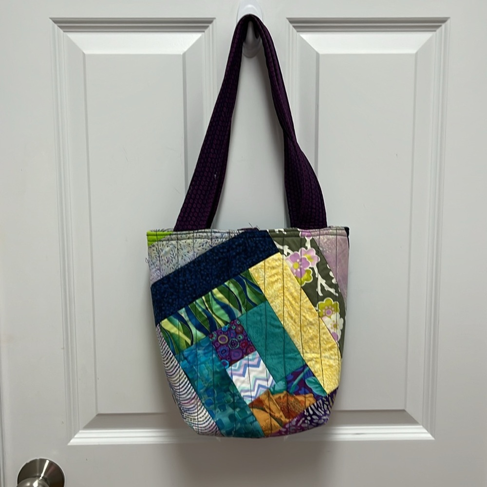 Quilted Patchwork Handbag/Tote - image 2